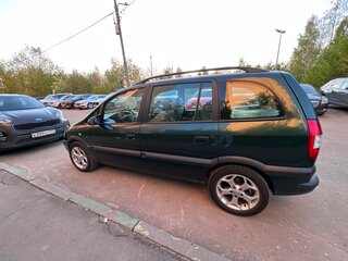 2004 Opel Zafira A Рестайлинг, зелёный, 400000 рублей, вид 3