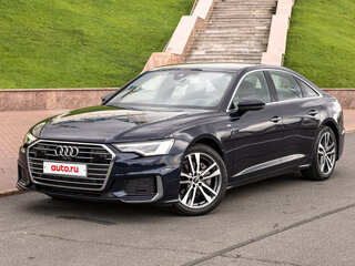2022 Audi A6 45 TFSI V (C8), синий, 4900000 рублей, вид 1