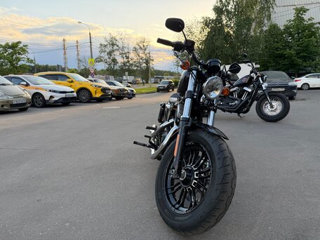 2017 Harley-Davidson Forty-Eight, чёрный, 970000 рублей, вид 5