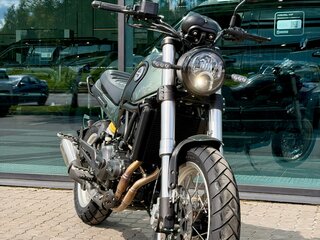 2026 Benelli Leoncino 500 Trail, красный, 649000 рублей, вид 5