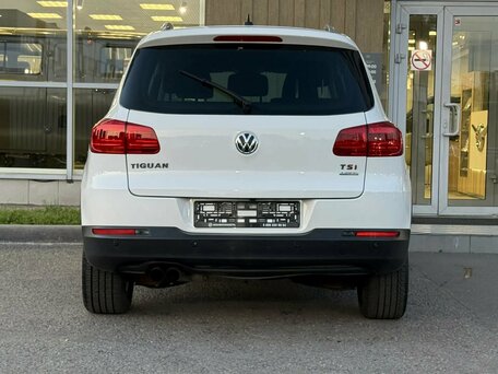 2013 Volkswagen Tiguan I Рестайлинг, белый, 1110000 рублей, вид 5