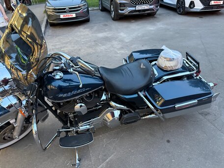 2001 Harley-Davidson Road King, синий, 650000 рублей, вид 2