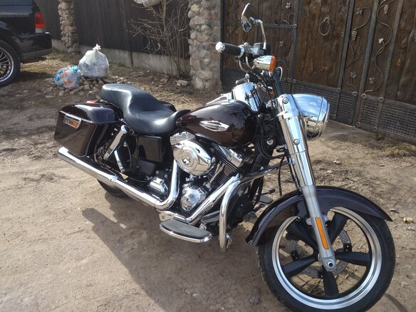 2013 Harley-Davidson Dyna Switchback, чёрный, 1110425 рублей - вид 5