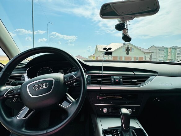 2016 Audi A6 IV (C7) Рестайлинг, чёрный, 2366060 рублей - вид 6