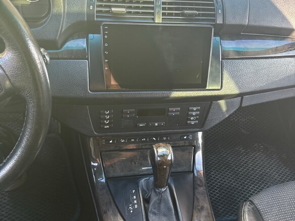 2004 BMW X5 4.8is I (E53) Рестайлинг, синий, 1200000 рублей - вид 4