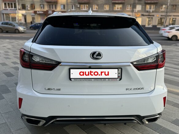 2016 Lexus RX 200t IV, белый, 3170000 рублей - вид 5