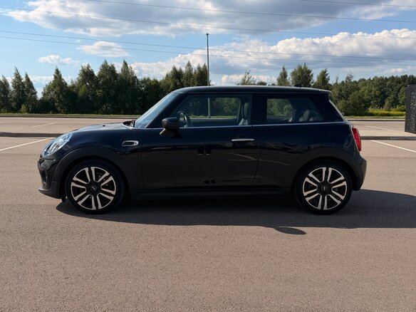 2019 Mini Hatch Cooper III (F55/F56) Рестайлинг, синий - вид 6