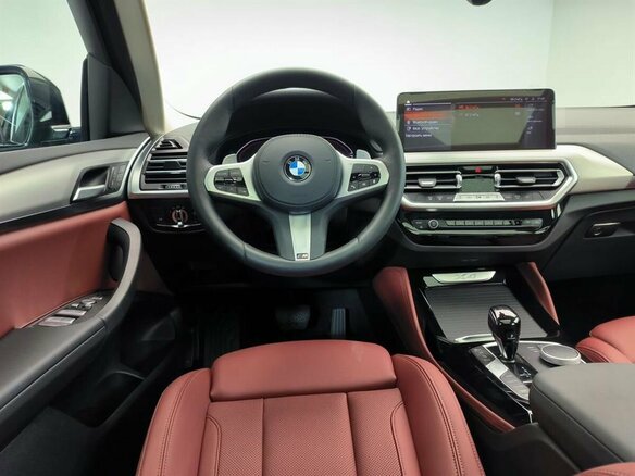 2024 BMW X4 30i II (G02) Рестайлинг, серый - вид 12