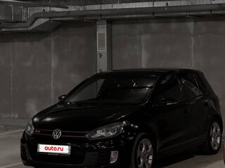 2012 Volkswagen Golf GTI VI, чёрный, 1325000 рублей, вид 2
