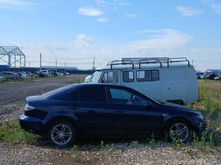 2008 Mazda 6 I (GG) Рестайлинг, синий, 210000 рублей, вид 2
