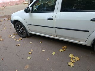 2006 Renault Logan I, белый, 285000 рублей, вид 4