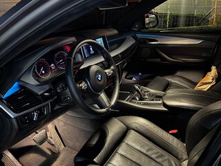 2018 BMW X6 40d II (F16), серый, 4150000 рублей, вид 3