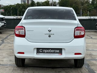 2019 Renault Logan II Рестайлинг, белый, 499000 рублей, вид 5