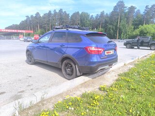 2021 Lada (ВАЗ) Vesta SW Cross I, синий, 1350000 рублей, вид 3