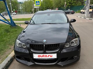 2008 BMW 3 серии 325i V (E90/E91/E92/E93), чёрный, 1000000 рублей, вид 2