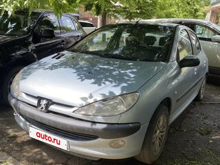 2003 Peugeot 206, голубой, 180000 рублей, вид 1