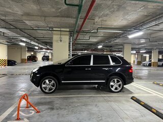 2008 Porsche Cayenne S I Рестайлинг (957), чёрный, 1700000 рублей, вид 2