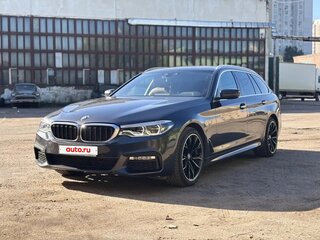 2017 BMW 5 серии 520d VII (G30/G31/G38), серый, 2980000 рублей, вид 1