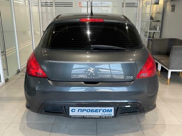 2012 Peugeot 308 I Рестайлинг, серый - вид 2