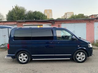 2011 Volkswagen Multivan T5 Рестайлинг, синий, 2100000 рублей, вид 3