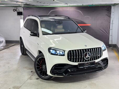 2023 Mercedes-Benz GLS AMG 63 AMG II (X167) Рестайлинг, белый, 19890000 рублей, вид 2