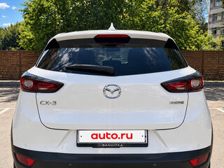 2020 Mazda CX-3 I Рестайлинг, белый, 1780000 рублей, вид 4
