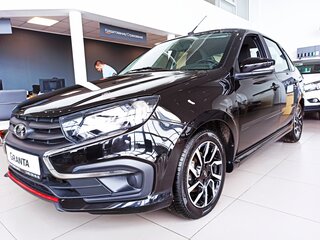 2025 Lada (ВАЗ) Granta Sportline I Рестайлинг, чёрный, 1382500 рублей, вид 1