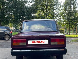 2003 Lada (ВАЗ) 2107, пурпурный, 255000 рублей, вид 5