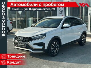 2024 Lada (ВАЗ) Vesta SW Cross I Рестайлинг (NG), белый, 1360000 рублей, вид 1