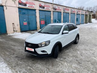 2018 Lada (ВАЗ) Vesta SW Cross I, белый, 910000 рублей, вид 1