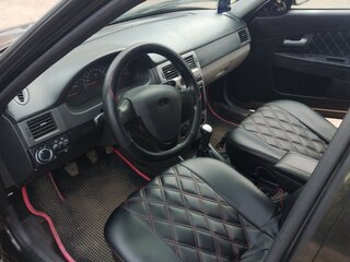 2009 Lada (ВАЗ) Priora I, чёрный, 159999 рублей, вид 5