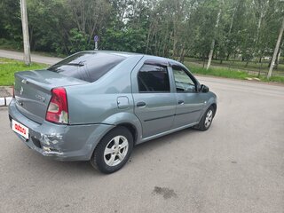 2011 Renault Logan I Рестайлинг, синий, 350000 рублей, вид 4