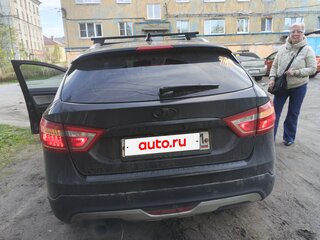 2019 Lada (ВАЗ) Vesta SW Cross I, чёрный, 745000 рублей, вид 5