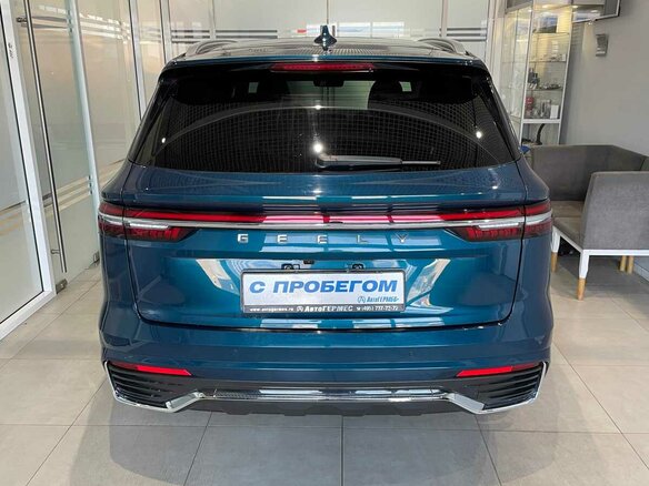 2023 Geely Monjaro (Xingyue L) I, синий - вид 2
