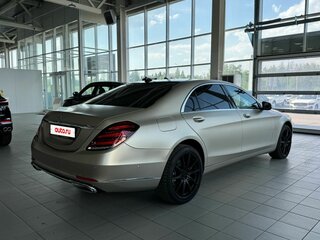 2019 Mercedes-Benz S-Класс 450 Long VI (W222, C217) Рестайлинг, золотистый, 4780000 рублей, вид 5