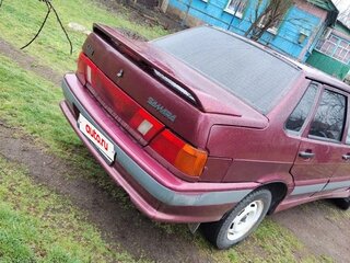 2005 Lada (ВАЗ) 2115, красный, 150000 рублей, вид 4