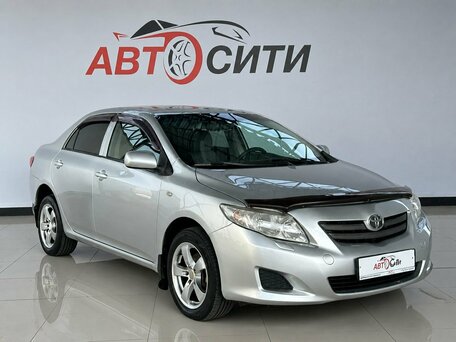 2008 Toyota Corolla X (E140, E150), серебристый, 735000 рублей, вид 4