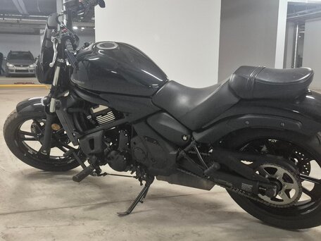 2023 Kawasaki EN650 Vulcan S, чёрный, 890000 рублей, вид 3
