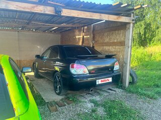 2007 Subaru Impreza II Рестайлинг 2, чёрный, 600000 рублей, вид 1