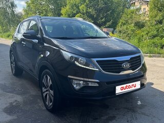 2012 Kia Sportage III, чёрный, 1800000 рублей, вид 1