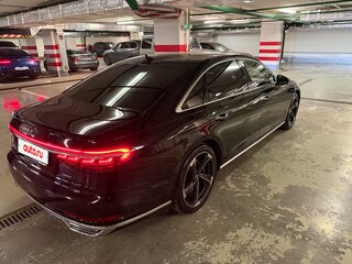 2019 Audi A8 Long 55 TFSI IV (D5), чёрный, 5000000 рублей, вид 4