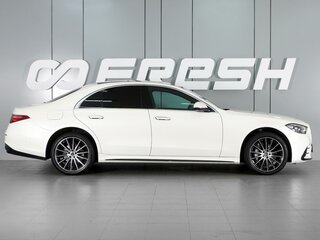 2021 Mercedes-Benz S-Класс 400 d 4MATIC VII (W223), белый, 9999000 рублей, вид 5