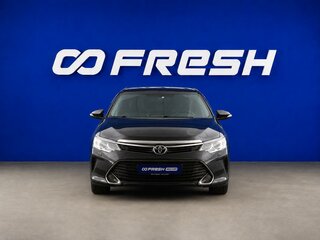 2014 Toyota Camry VII (XV50) Рестайлинг, чёрный, 1977077 рублей, вид 3