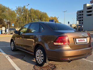 2016 Volkswagen Polo V Рестайлинг, коричневый, 900000 рублей, вид 5