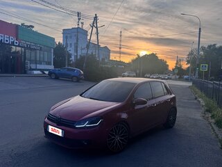 2009 Volkswagen Golf VI, красный, 1400000 рублей, вид 1