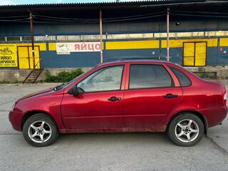 2006 Lada (ВАЗ) Kalina I, красный, 130000 рублей, вид 4