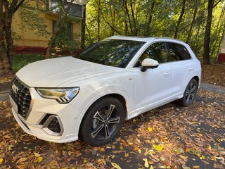 2022 Audi Q3 45 TFSI II (F3), белый, 3600000 рублей, вид 1