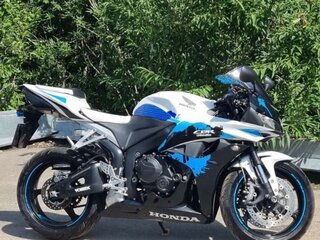2007 Honda CBR 600RR, синий, 635000 рублей, вид 2