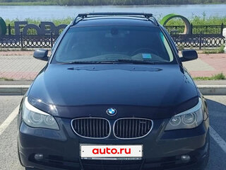 2006 BMW 5 серии 525xi V (E60/E61), чёрный, 1250000 рублей, вид 2