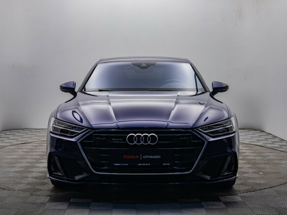 2021 Audi A7 45 TFSI II (4K), синий - вид 7